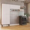 Cozinha Madri 3 peças - Branco