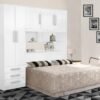 Guarda-Roupa México 5 portas 3 gavetas Casal - Branco