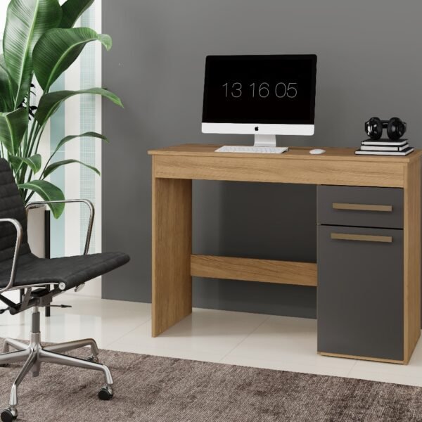 Escrivaninha Atenas - Cinamomo/Grafite