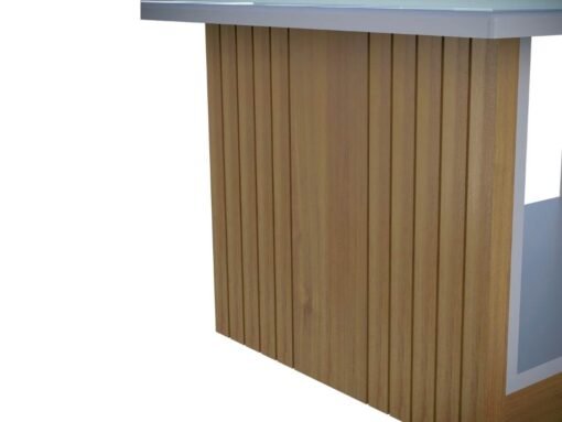 Mesa de Centro Veneza - Cinamomo/Off White - Imagem 4