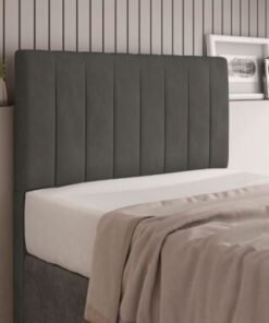 Cabeceira Itália Casal - Cinza Veludo