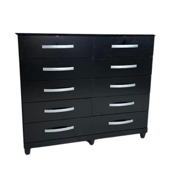 Cômoda 10 gavetas Ref.: 010 - Preto