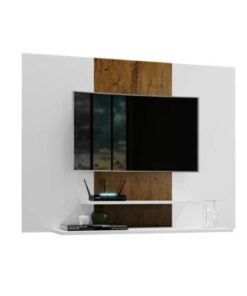 Painel Talento 32"- Branco/Canela