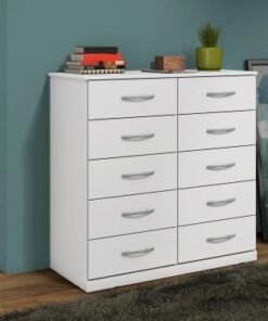 Cômoda 10 gavetas Ref.: 010 - Branco