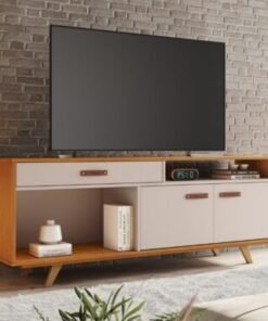 Rack Ímpar 65" - Cinamomo/Off White