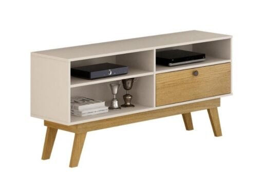 Rack Houston 50" - Off white/Cinamomo