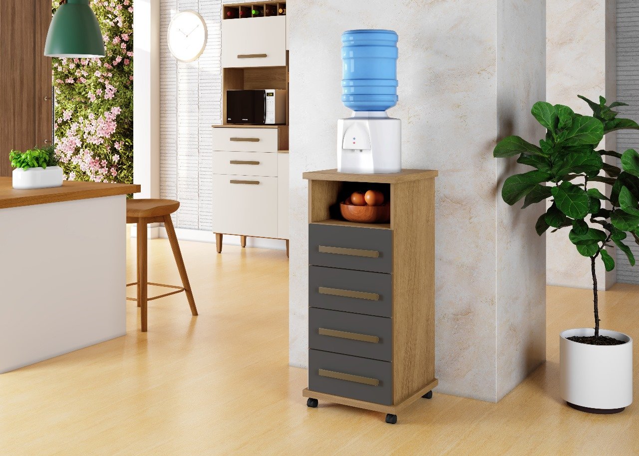 Balcão Piauí - Cinamomo/Grafite