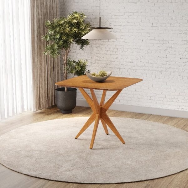 Mesa de Jantar Simpatia 0.90x0.90 Quadrada - Cinamomo