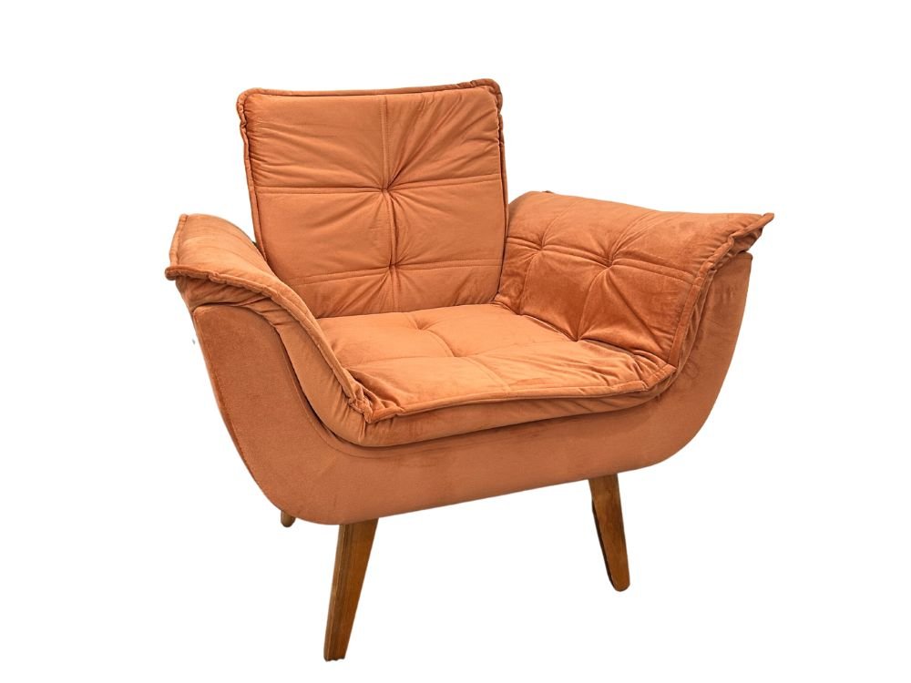 Poltrona Luna Innove - Terracota Veludão - Imagem 5