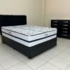 Combo Colchão Blue Molas Ensacadas Casal – 138x188x32 + Base Box Baú Classic casal – Preto Corino