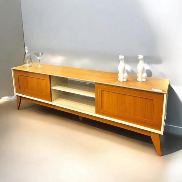 Rack King 65" - Off White/Cedro