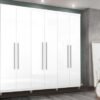 Guarda-Roupa Porto Bello Plus 6 portas - Branco