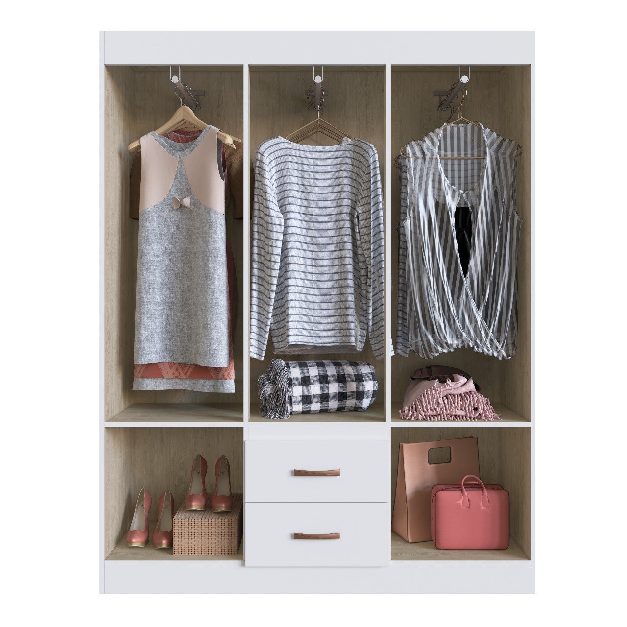 Guarda-Roupa Montevidéu - Branco - Imagem 3