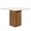 Mesa de Jantar Dakota Plus 90x90 - Cinamomo/Off White