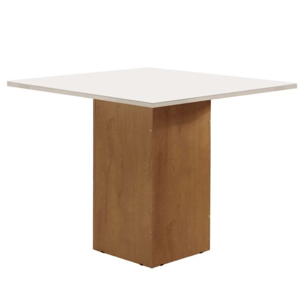 Mesa de Jantar Dakota Plus 90x90 - Cinamomo/Off White