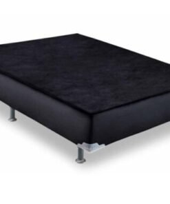 Base Box Sommier Casal Corino Preto - 138x188x30