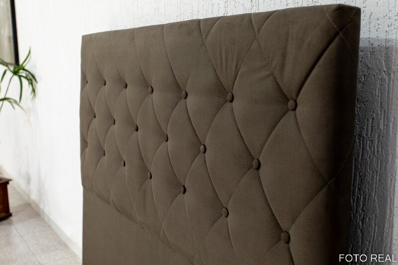 Cabeceira Casal Rio Sued Marrom Larg. 1.40m - Imagem 2