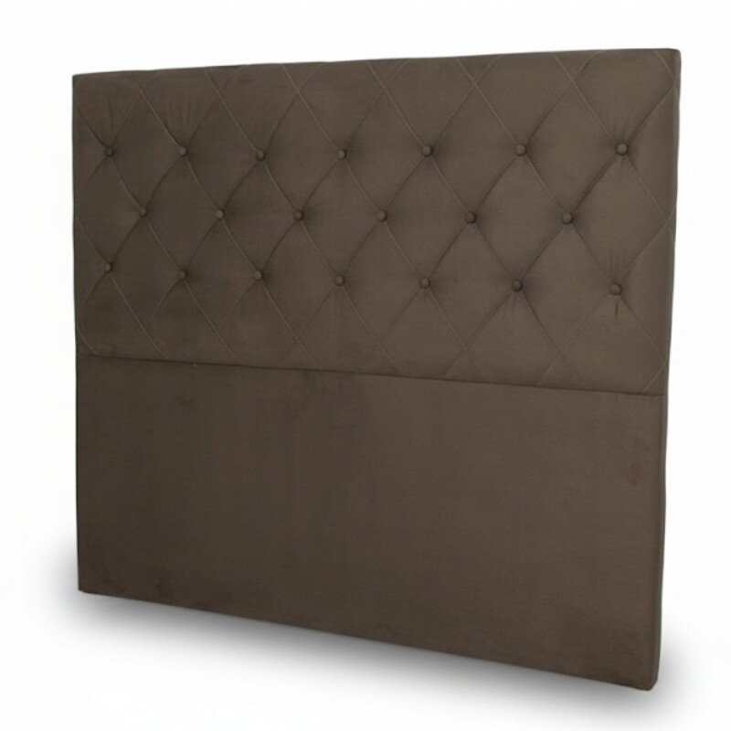 Cabeceira Casal Rio Sued Marrom Larg. 1.40m