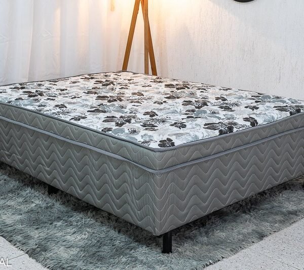 Colchão Box Conjugado Casal Dackar Ortopédica 138x188x52 - Orthoside | Suporta até 220kg