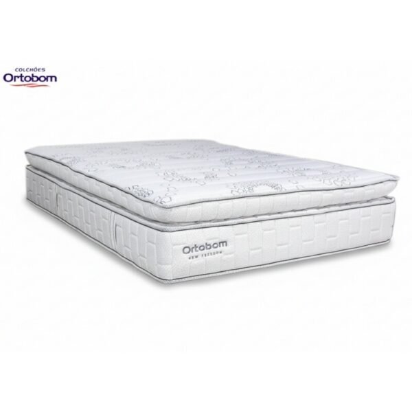 Colchão Casal New Freedom 138x188x32 Molas Ensacadas Pocket Espuma Viscoelástica D33 - Ortobom | Suporta até 300kg