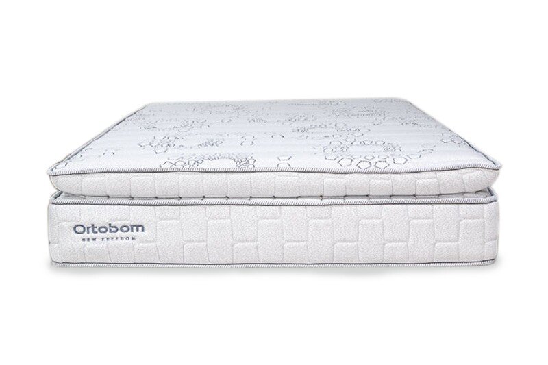 Colchão Casal New Freedom 138x188x32 Molas Ensacadas Pocket Espuma Viscoelástica D33 - Ortobom | Suporta até 300kg - Imagem 2