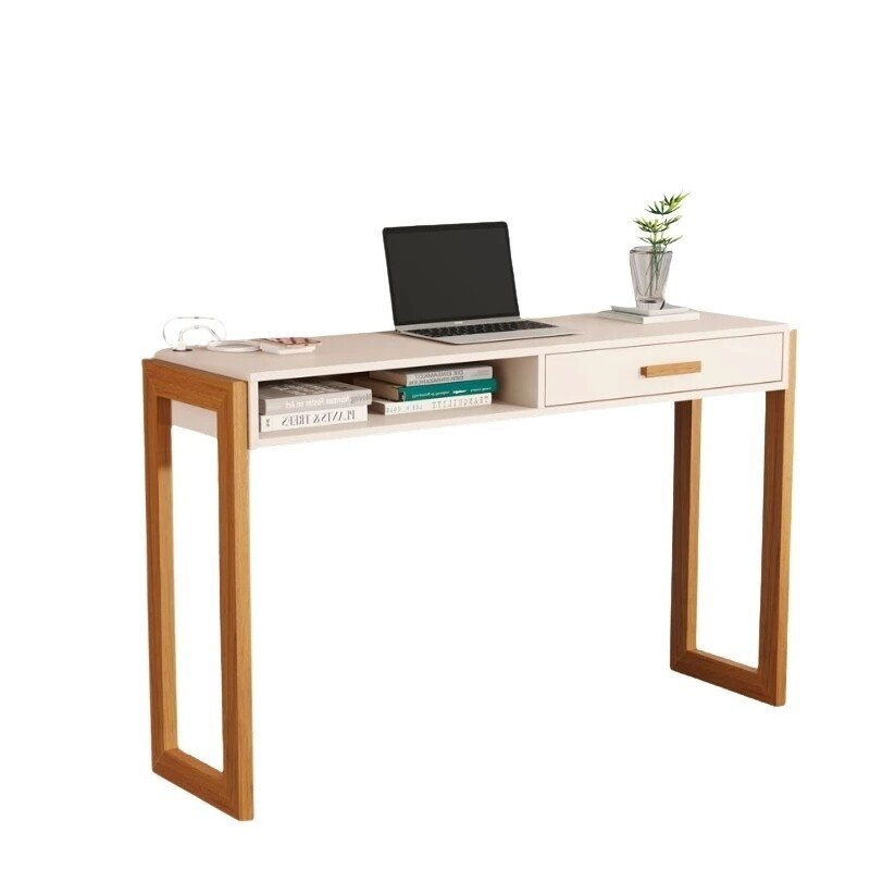 Escrivaninha JB 6055 Larg. 1.30m Luxo Off 1 Gaveta - JB Bechara - Imagem 2