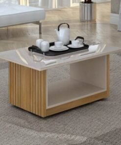 Mesa de Centro Veneza - Cinamomo/Off White