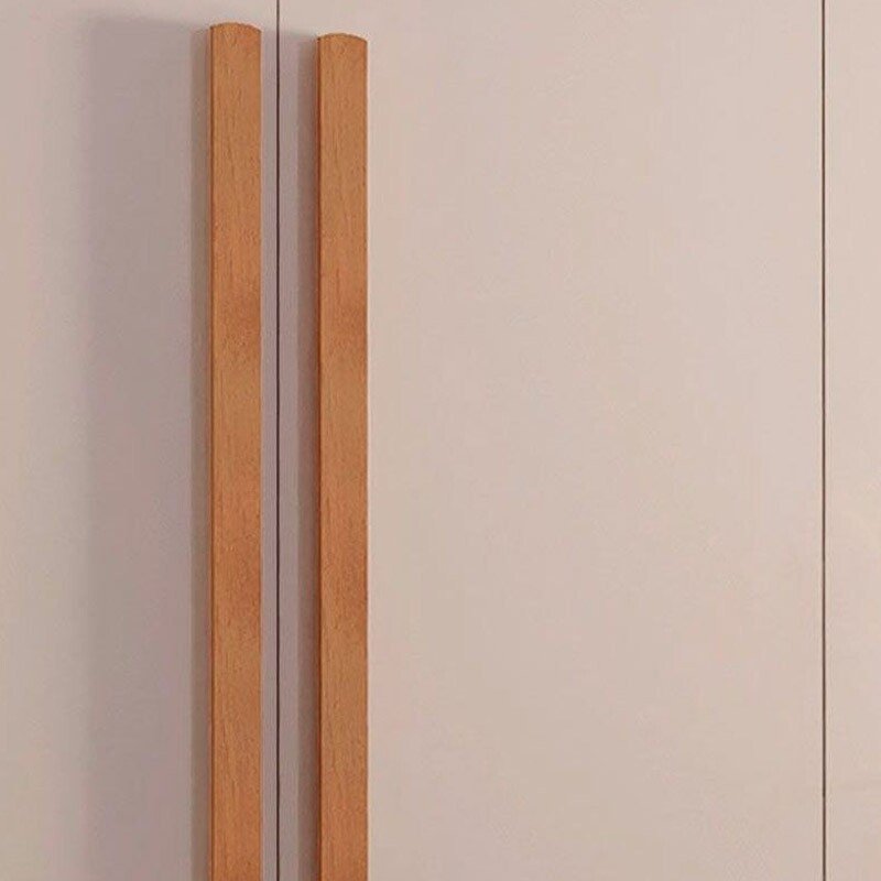 Guarda-roupa Império Nature/Off 4 Portas 3 Gavetas Larg. 1.80m 100% MDF Rufato - Imagem 5