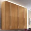 Guarda-roupa Lucca Premium Nature 6 Portas 6 Gavetas Larg. 2.73m 100% MDF Rufato