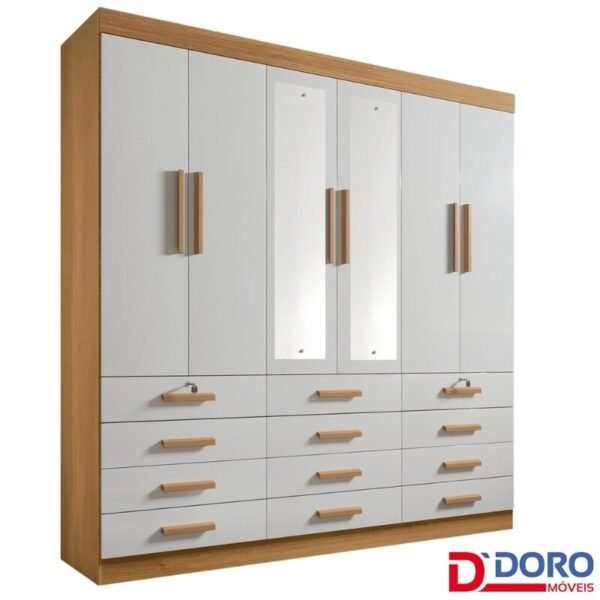 Kit 2 Espelhos Roupeiro Mônaco D Doro