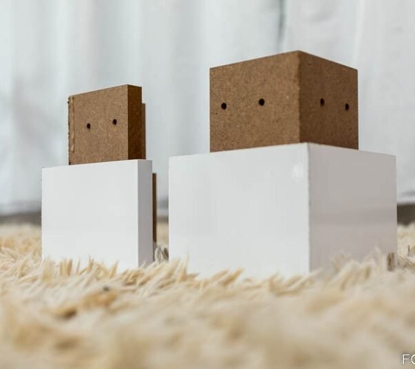 Kit 8 Pés Madeira Branco D Doro