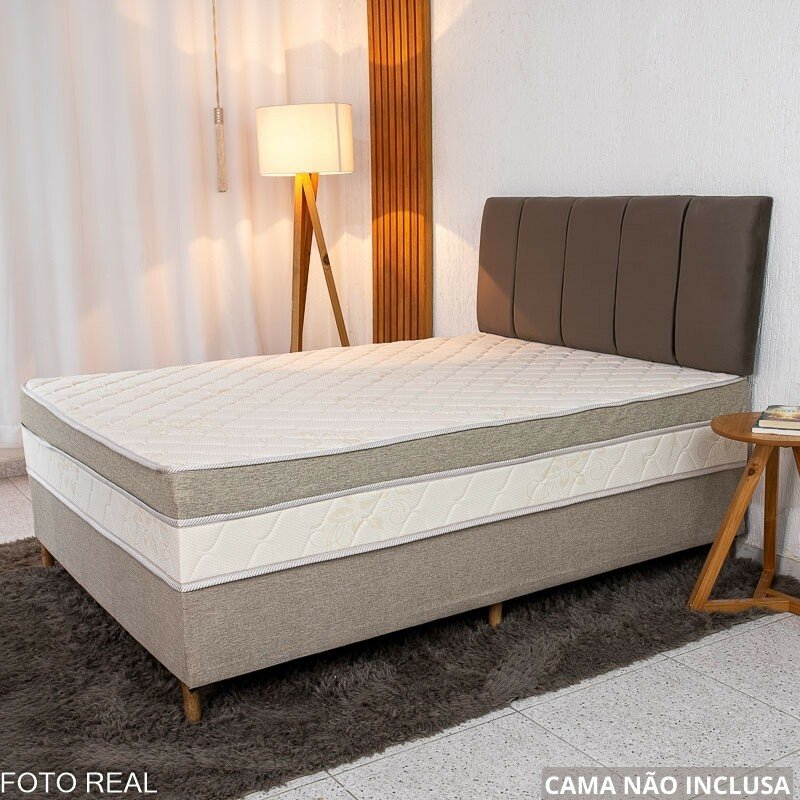 Painel Cabeceira Box Casal 1.40 Roma Veludo Marrom - Imagem 2