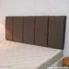 Painel Cabeceira Box Casal 1.40 Roma Veludo Marrom