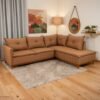 Sofá de Canto Turquia Linho Terracota 29